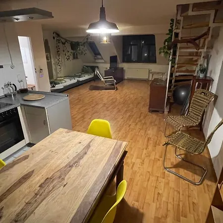Grosszuegige Maisonette Ueber Den Daechern Leipzigs Apartment