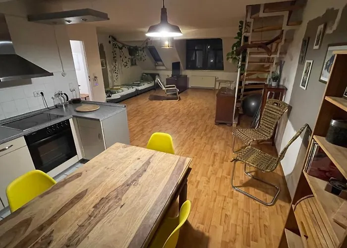 Grosszuegige Maisonette Ueber Den Daechern Leipzigs Apartment